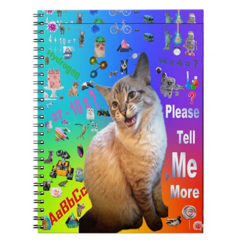  Spiral Photo Notebook Ragdoll Cat