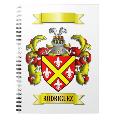 Spiral Photo Notebook Rodrigues Family Name