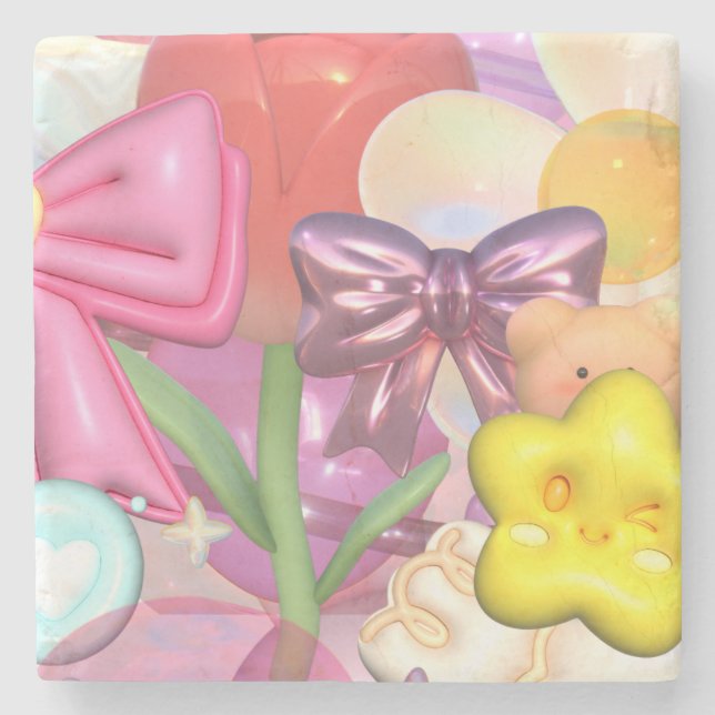 Spiral Photo Notebook Stone Coaster (Front)