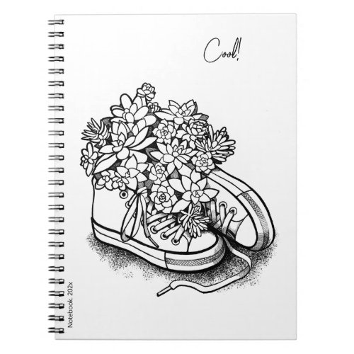 Spiral Photo Notebook with a cute design