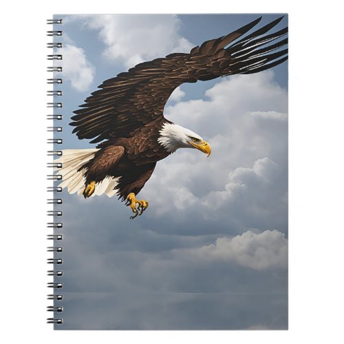 Spiral Photo Notebook with eagle