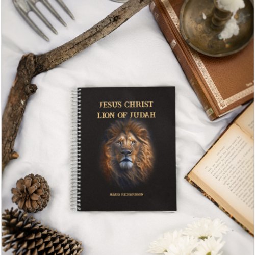 Spiral Photo Planner Jesus Christ Lion Of Judah