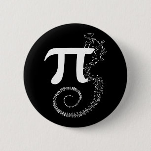 Spiral Pi Math Funny Pi Day 3.14 Math Equation Gif Button