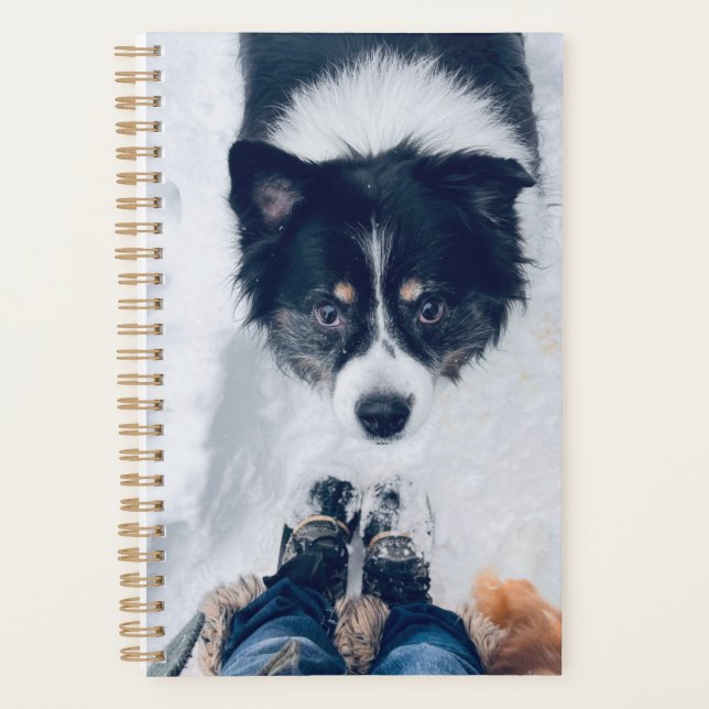 Spiral Planner- Cute Dog Planner (Front)