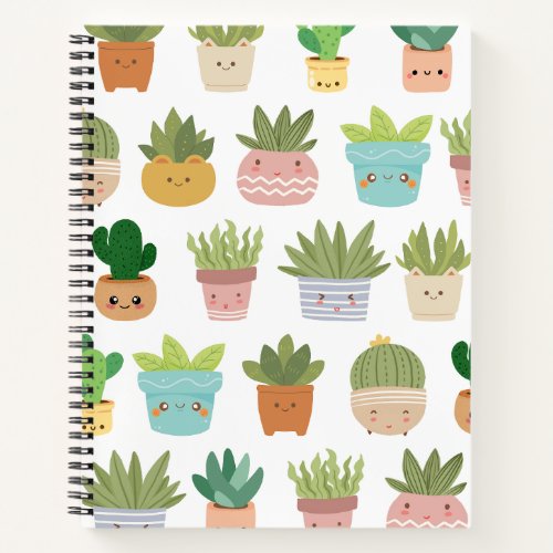 spiral plant notebook