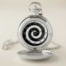 Spiral Pocket Watch with Numbers for Hypnotists!