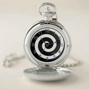 Spiral Pocket Watch with Numbers for Hypnotists!