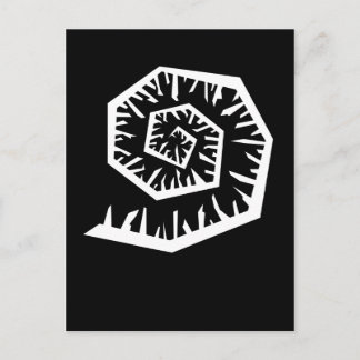spiral postcard