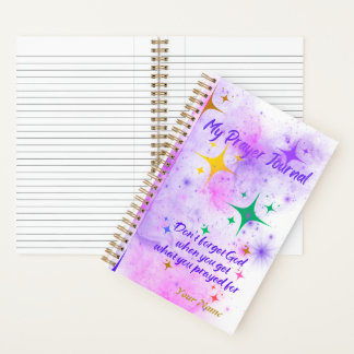 Spiral Prayer Journal, A5, Pastel Abstract Size Notebook