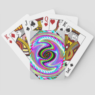 Spiral Snail (change the words) Poker Cards