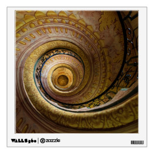 Spiral Staircase Pattern Wall Decal