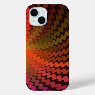 Spiral Summer Colors iPhone 15 Case