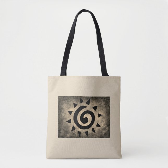 SPIRAL SUN TOTE BAG (Front)