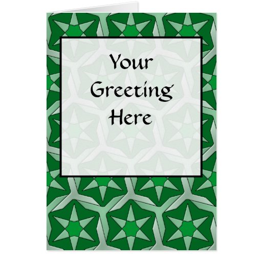 Lovely 80 Greeting Card Using Tessellations