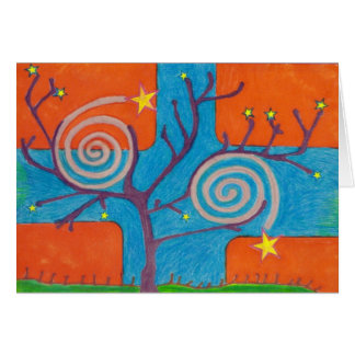 Spiral Tree Cards