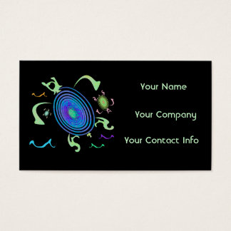 Spiral Turtle Business Card Template