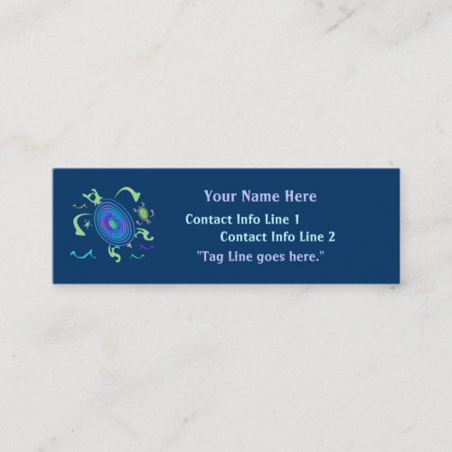 Spiral Turtle Profile Card Business Card