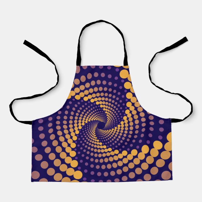 Spiral Vortex pattern Apron (Front)