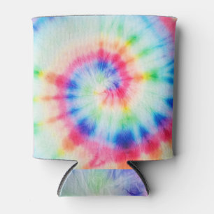 Spiral watercolor: organic artistic dirty art can cooler