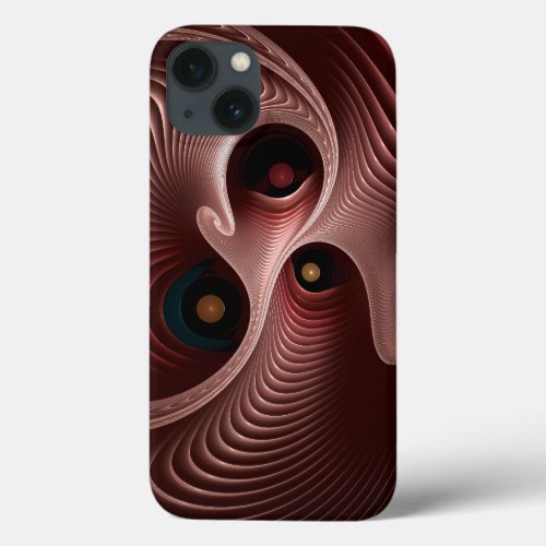 Spiral Waves iPhone 13 Case