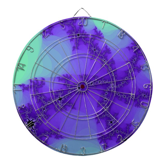 Spiral Waves Fractal Dartboard (Front)