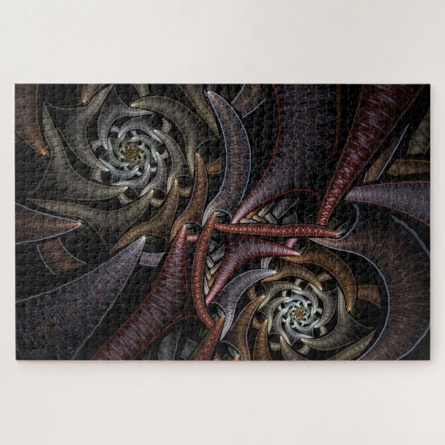 spiral weave puzzle (Horizontal)