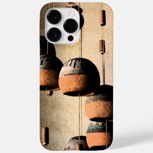 Spiraled Clay Wind Chimes Still Life Case-Mate iPhone Case (Back)