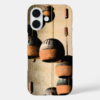 Spiraled Clay Wind Chimes Still Life iPhone 16 Case