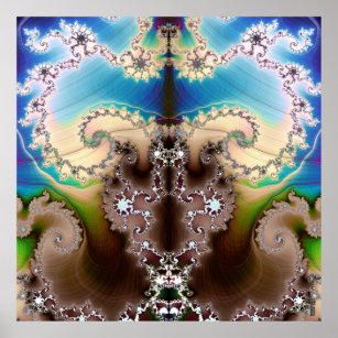Spiraling Ascensions Variation 1  Art Print