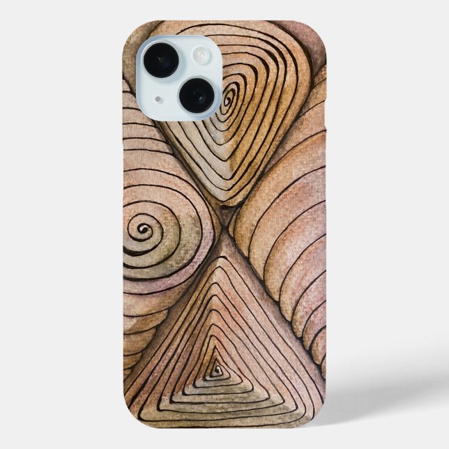 Spiraling Case-Mate iPhone Case (Back)