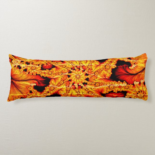 Spiraling Decay Body Pillow (Front)