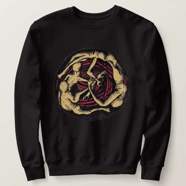 Spiraling Descent Sweatshirt (Design Front)