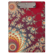 Spiraling Floral Pattern