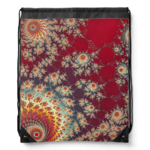 Spiraling Floral Pattern