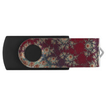 Spiraling Floral Pattern