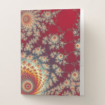 Spiraling Floral Pattern