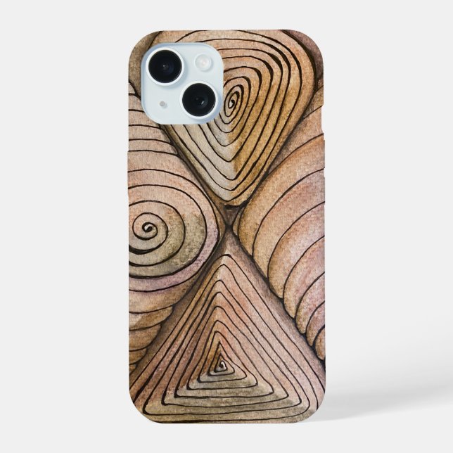 Spiraling Iphone Case (Back)