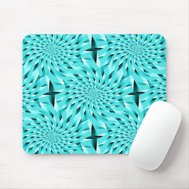 Spiraling...... Mouse Pad (With Mouse)
