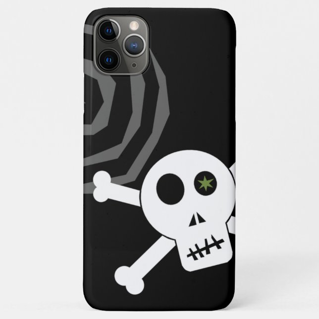 Spirally Skull Case-Mate iPhone Case (Back)