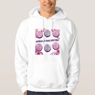 Spirally Unexpected - Retro Comic Anxiety Humor Hoodie