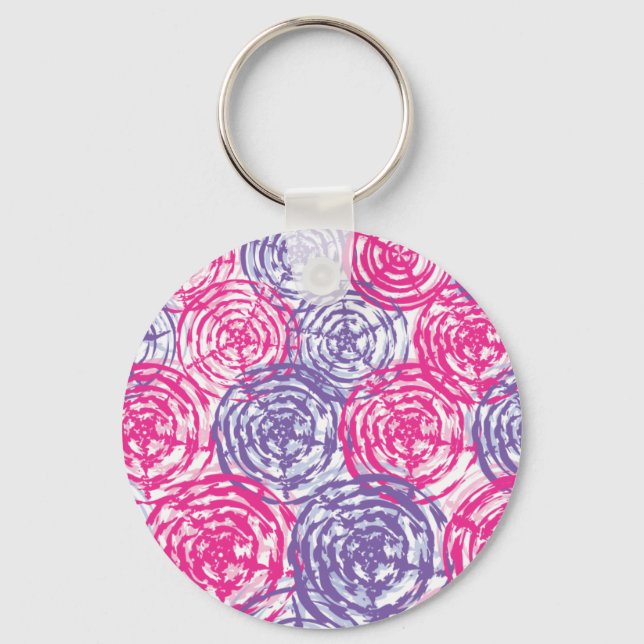 Spirals Keychain (Front)