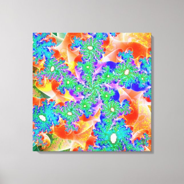 Spirals of Spirals of  Variation 3 Wrapped Canvas Print (Front)
