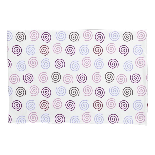 Spirals  pillow case (Front)