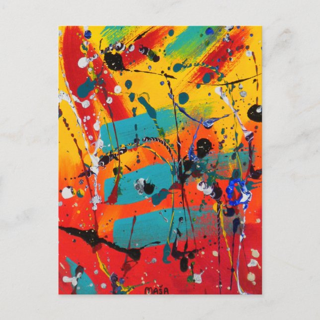 Spirals Postcard (Front)