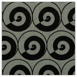 Spirals, snails, circles fabric