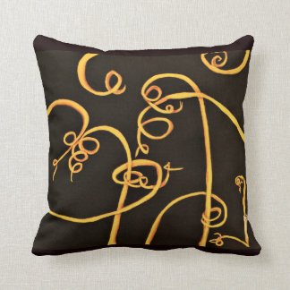 Spirals Throw Pillow