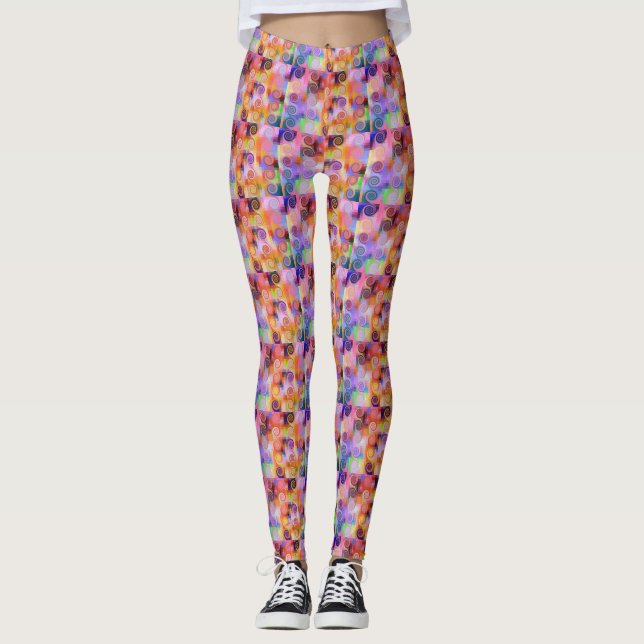 Spirals Women's Leggings (Front)