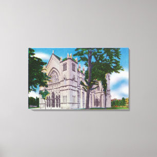 Spireless View of St. Joseph's Cathedral Canvas Print