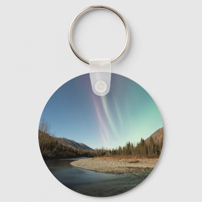 Spires Aurora Keychain (Front)