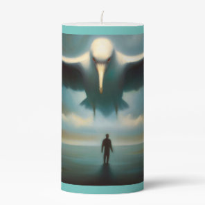 Spirit Animal Albatross 1 Pillar Candle